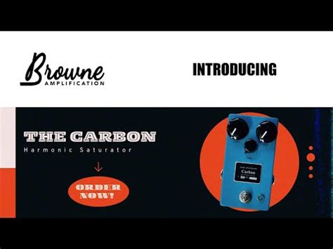 Browne Amplification Carbon V2 Overdrive Effect Pedal, Sky Blue ...