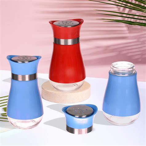 Kuber Industries Salt Shaker Box | Stainless Steel Pepper Shaker Box ...