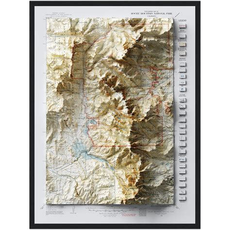 Rocky Mountains Map | Relief Map | Geoartmaps
