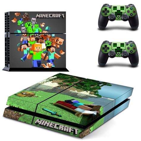 Image result for Minecraft PS4 Back Cover