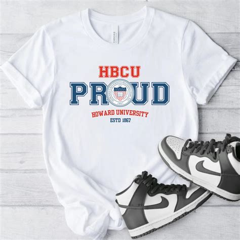 Howard University T-shirt, HBCU T-shirt, HBCU Gift for Alumni - Etsy