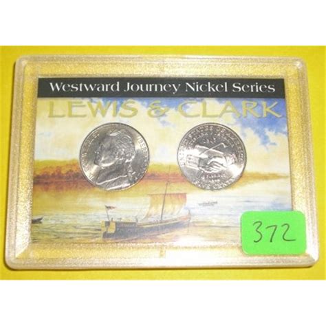 LEWIS & CLARK Westward Journey Nickel Series Set in Original Hard Case!!
