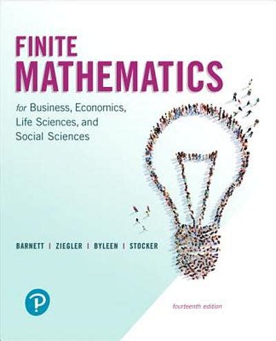 Finite mathematics for business, economics, life sciences, and social ...