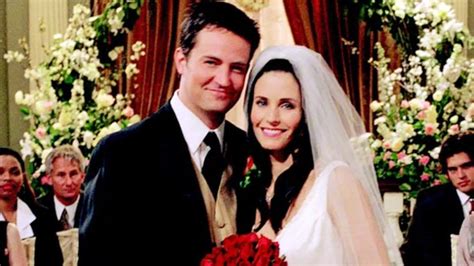 Chandler y Mónica, de la serie 'Friends', de nuevo juntos