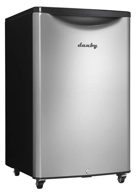 Danby Stainless Steel Outdoor Compact Refrigerator (4.4 Cu. Ft ...