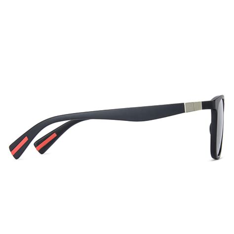 Buy Matte Black Gunmetal Red Green Solid Full Rim Square Vincent Chase ...
