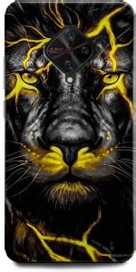 Wall Art Back Cover for ViVO S1 Pro LION, THE KING OF JUNGAL, LION FACE ...