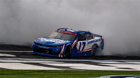William Byron Takes Charlotte Xfinity Win in NASCAR Overtime