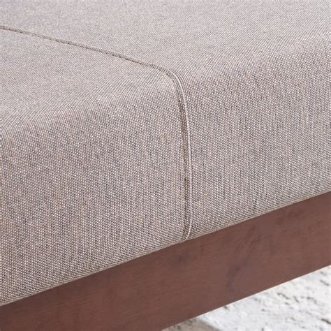 Buy Abby Fabric 2-Seater Sofa with Cushions - Brown from Home Centre at ...