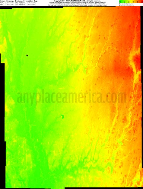 Topographic Map Brown County Indiana at Maxine Quiroz blog