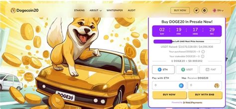 New Dogecoin 20 Token Set to Ignite Hype with Listing, Could ...