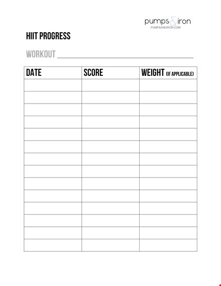 Image result for Workout Progression Board