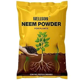 WELLSON Neem Powder for Plants - Organic Neem Cake Powder Organic ...