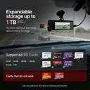 Qubo Smart Dashcam Pro 4K + Rear| UHD+| 8MP & 2MP| NightPulse Vision ...