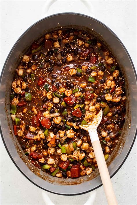 Quinoa Black Bean Chili Goya at Douglas Byrd blog