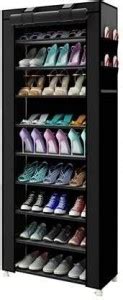 POWEREST Best Quality Multi-Storage Rack Shelf Metal Collapsible Shoe ...