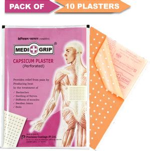 Medigrip Pain Relief Plaster Adhesive Band Aid Price in India - Buy ...