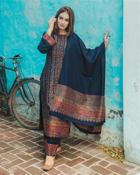 Woolen Indian Suits for Women Online | Safaa World