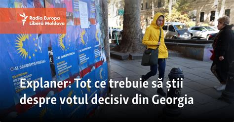 Explainer: Tot ce trebuie să știi despre votul decisiv din Georgia