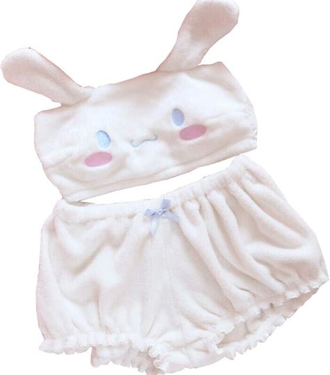 BZB Buy Women's Kawaii Anime Velvet Pajama Set at Ubuy India