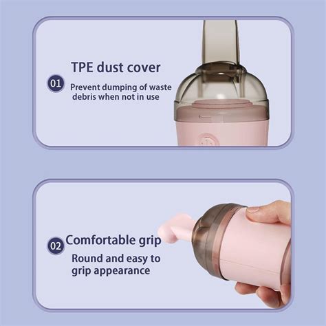 Handheld Vacuum Cleaner, Cordless Desktop Vacuum Cleaner One Button ...