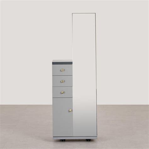 Buy Stellar Dresser Mirror with Drawer - Grey from Home Centre at just ...