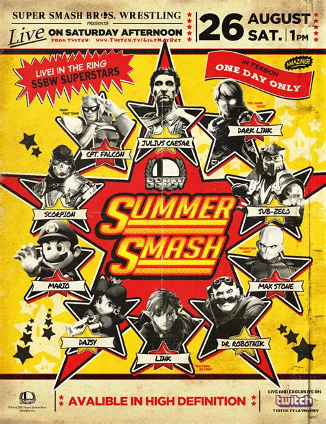Summer Smash (2023) | Super Smash Bros Wrestling. Wiki | Fandom