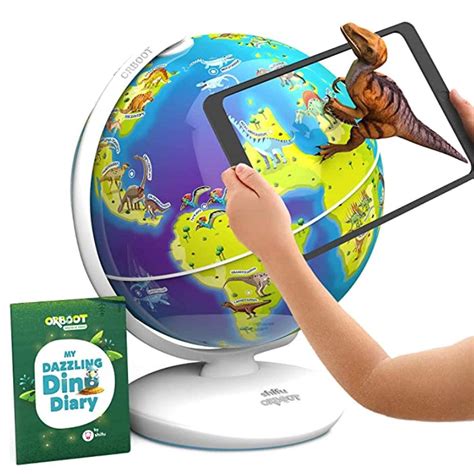Buy Shifu Orboot Dinos - Interactive AR World of Dinosaurs Globe for ...