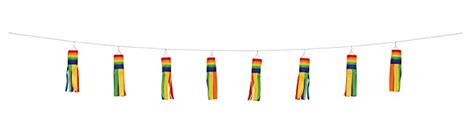 In the Breeze Rainbow String of 12 inch Babysocs - Hanging Windsock ...