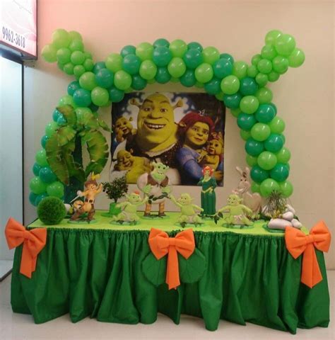 Pin Gloria Flores On Birthday Party Ideas Birthday regarding Shrek ...