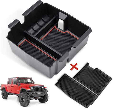 Buy CreeKT Center Console Organizer Tray for Jeep Wrangler JL JLU 2018 ...