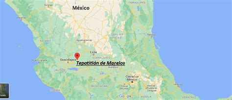 ¿Dónde está Tepatitlán de Morelos? Mapa Tepatitlán de Morelos - ¿Dónde ...
