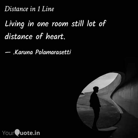 Living in one room still ... | Quotes & Writings by करुणा आपकी | YourQuote