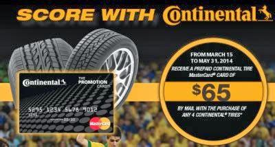 Continental Tires Rebates and Coupons 2023
