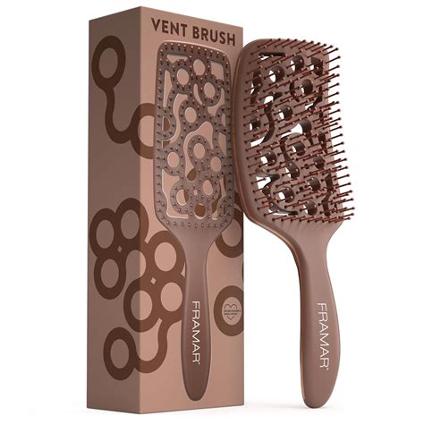 Amazon.com : FRAMAR Professional Vented Hair Brush - Curved Hair Brush ...