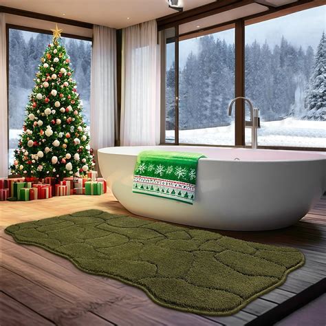 Amazon.com: BSICPRO Large Bathroom Rugs Runner, 22x47 Inches Long Bath ...