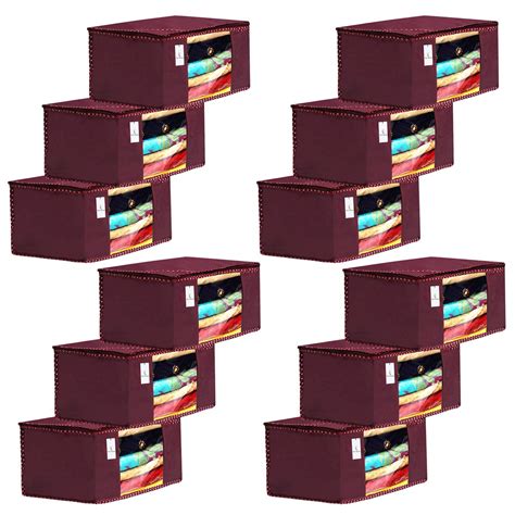 Kuber Industries Saree Covers With Zip|Clothes Storage Bag|Garment Bag ...