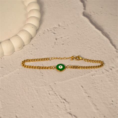 Green Guardian Gaze Bracelet | Salty – Salty Accessories
