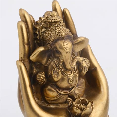 Buy Tranquil Polyresin Ganesh in Hand Figurine from Home Centre at just ...