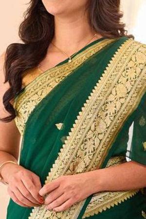 Green Sarees