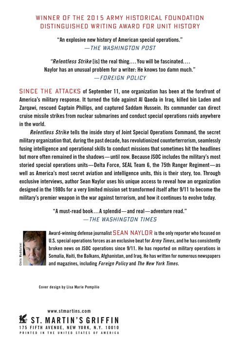 Buy Relentless Strike : The Secret History of Joint Special Operations ...