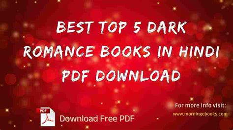 Best Top 5 Dark Romance Books in Hindi PDF Download