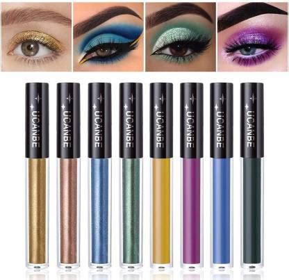 COSLUXE UCANBE Glitter Liquid Eyeshadow Makeup Set,Matte & Shimmer ...