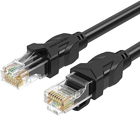 VENTION Cat 6 Ethernet Cable 5FT Network Cable Rj45 Lan Cable 1000Mbps ...
