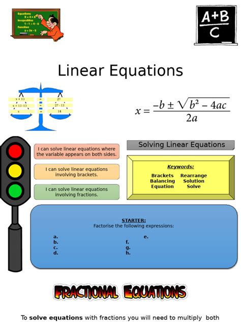 Applications of Solving a Linear Equation 的图像结果