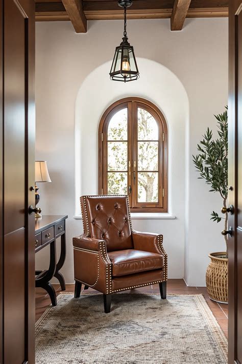 Spanish Style Home Office A 1925 “Transitionally Timeless Spanish”