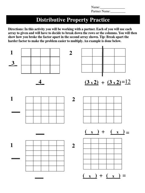 Distributive Property Practice 的图像结果