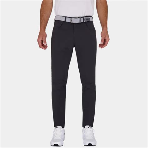 Shop Tour Mens Slim-Fit Golf Pants: Charcoal| Avalon Golf Apparel