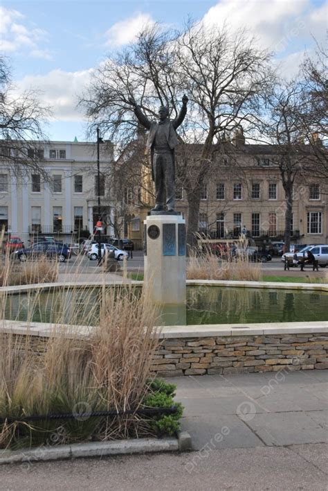The Statue Of Gustav Theodore Holst At Memorial Fountain In Cheltenham ...