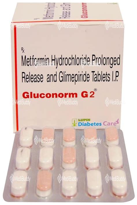 Gluconorm G2 Tablet PR: Price, Uses, Side Effects & How to Use - MediBuddy